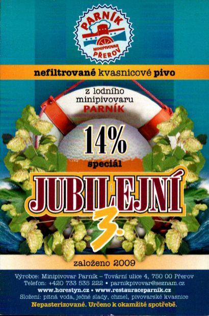 14% speciál JUBILEJNÍ 3. (Parník-Přerov) (S)