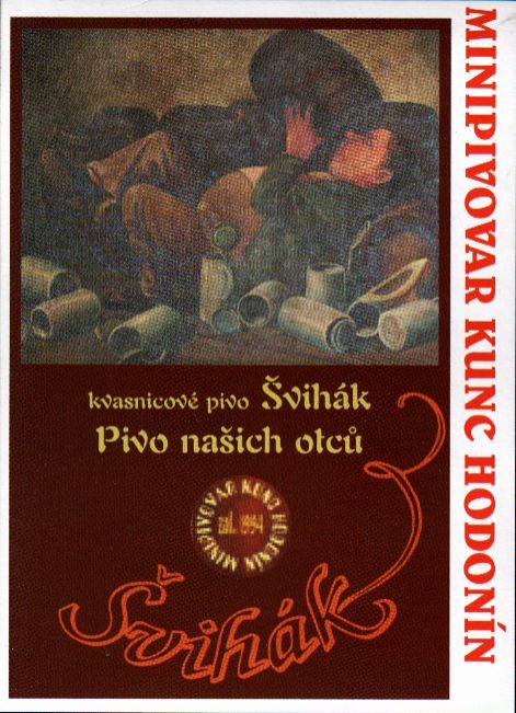 kvasnicové pivo Švihák Pivo našich otců