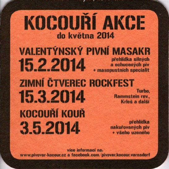 KOCOUŘÍ AKCE DO KVĚTNA 2014 (PTMP-Č-ab) 