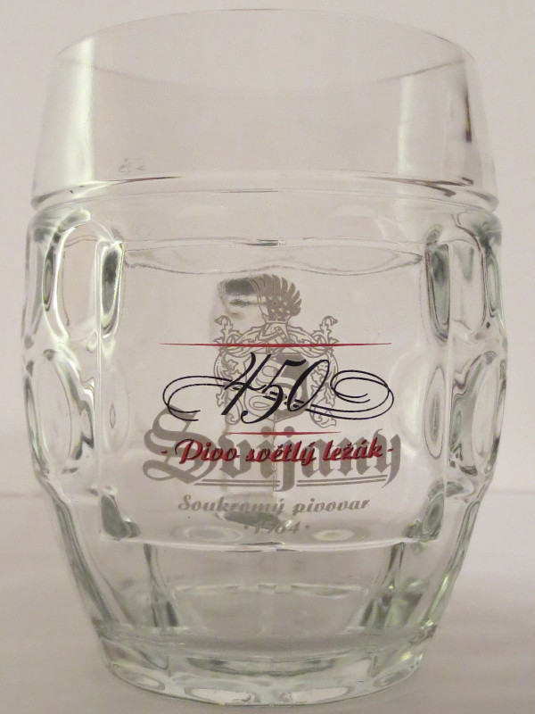 Svijany 450 Pivo světlý ležák (0,5L) Tübinger (černý nápis)