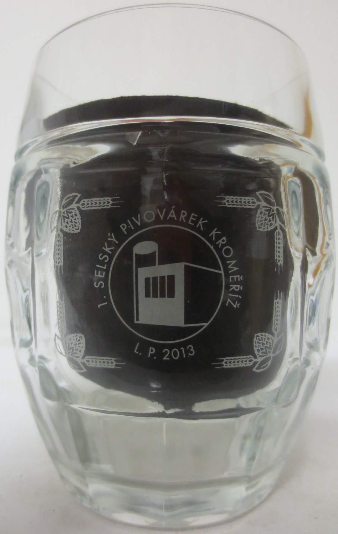 1. SELSKÝ PIVOVÁREK KROMĚŘÍŽ L.P. 2013 (0,5L) (pískovaný) Tübinger