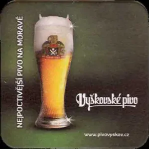 Vyškovské pivo NEJPOCTIVĚJŠÍ PIVO NA MORAVĚ www.pivovyskov.cz (PTVP-Č-ab) 