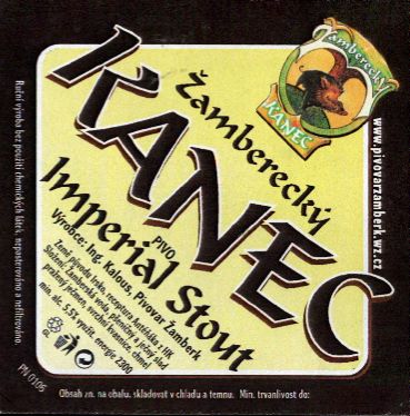 Žamberecký KANEC Imperial Stout 