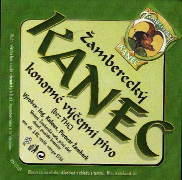 Žamberecký KANEC konopné výčepní pivo 