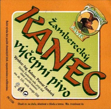 Žamberecký KANEC výčepní pivo