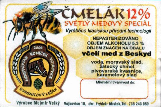 ČMELÁK 12% SVĚTLÝ MEDOVÝ SPECIÁL 