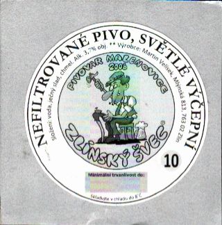ZLÍNSKÝ ŠVEC 10 (sudovka) 