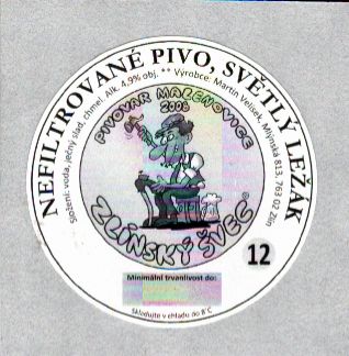 ZLÍNSKÝ ŠVEC 12 (sudovka) 
