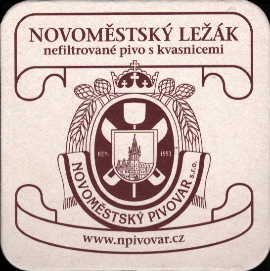NOVOMĚSTSKÝ LEŽÁK nefiltrované pivo s kvasnicemi (PTMP-Č-a)