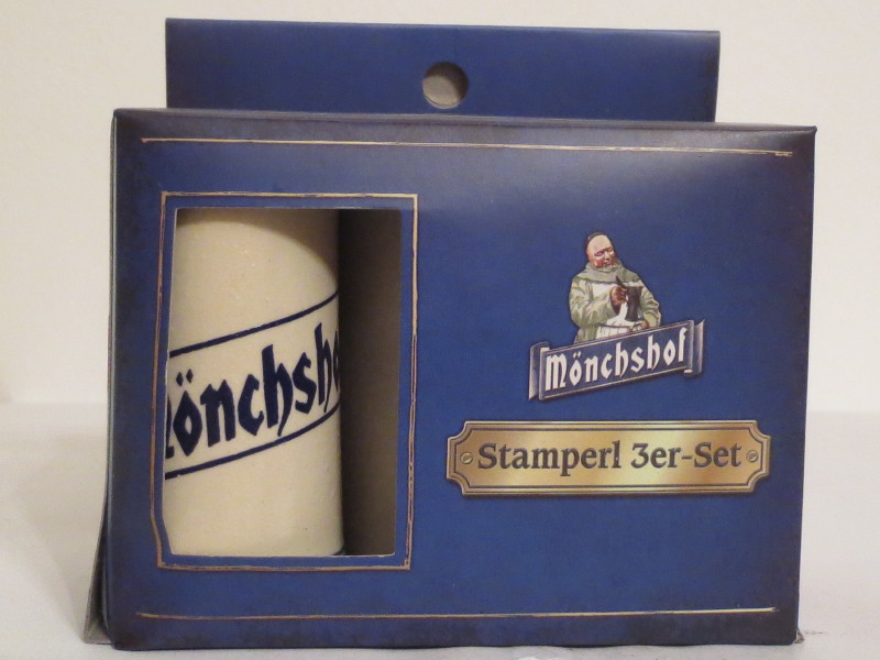 Mönchshof 3 keramické minikorbely (0,5cl)