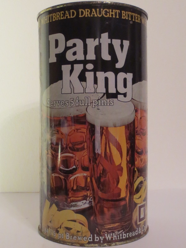 Party King Serves 5 full pints (284 cl)