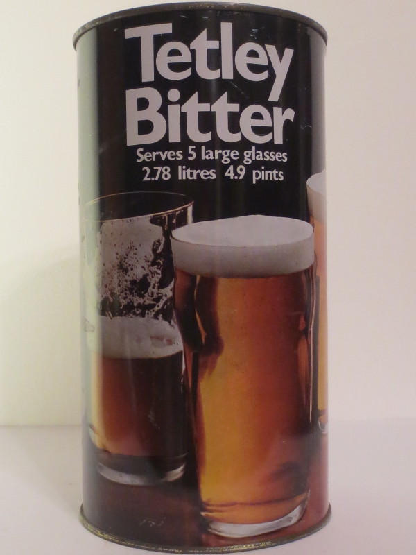 Tetley Bitter Serves 5 large glasses 2.78 litres 4.9 pints (278 cl)