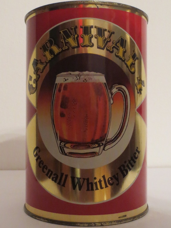 CARNIVAL Greenall Whitley Bitter (221cl)