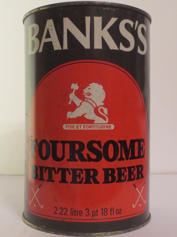 BANKS´S FOURSOME BITTER BEER (222 cl)