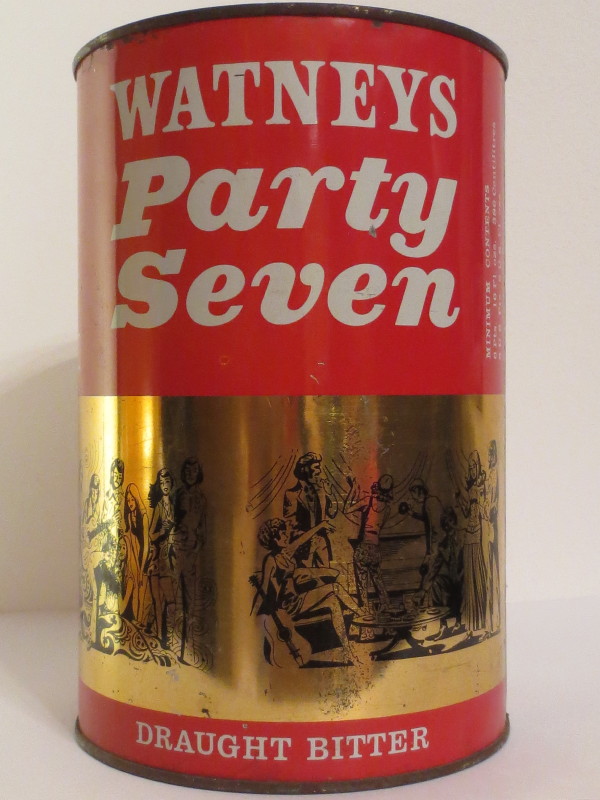 WATNEYS Party Seven DRAUGHT BITTER (386cl) 