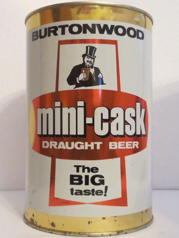 BURTONWOOD mini-cask DRAUGHT BEER (222cl)