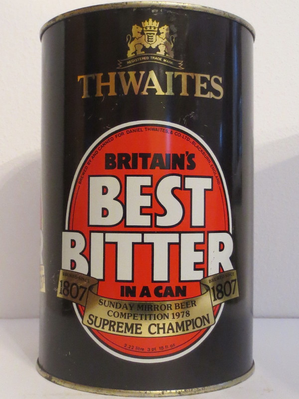 THWAITES BRITAIN´S BEST BITTER (222cl)
