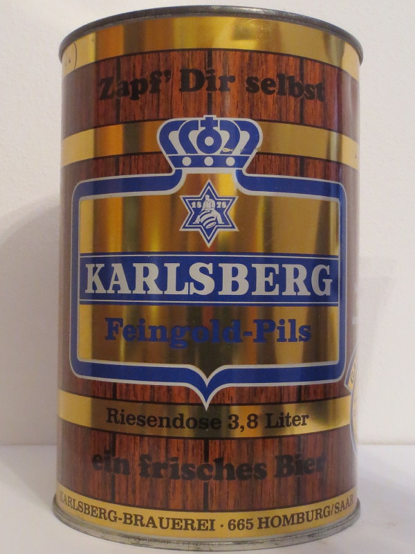 KARLSBERG Feingold-Pils ein frisches Bier (3,8L) (SS) Nr.1