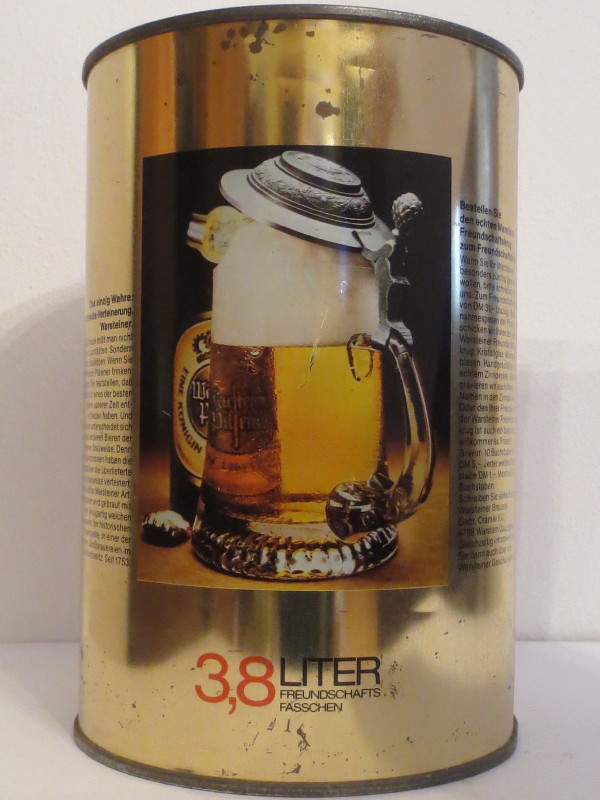 Warsteiner Pilsener Das Einzig Wahre (3,8L) (SS) Nr.1