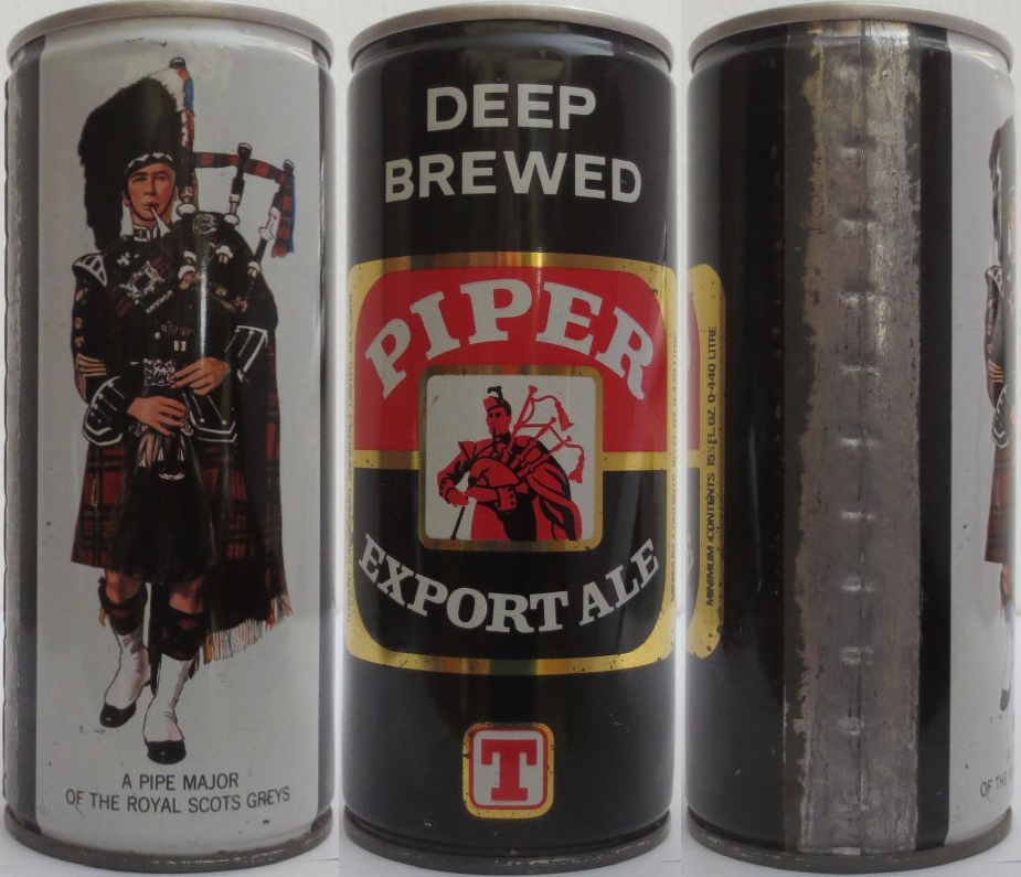 PIPER EXPORT ALE A PIPE MAJOR OF THE ROYAL SCOTS GREYS (CS) (44cl) Nr.1