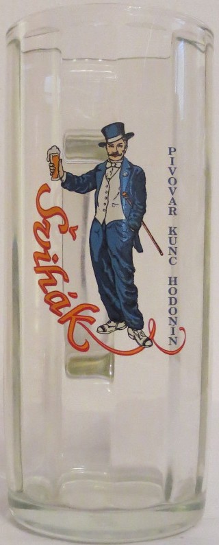 Švihák 1994 MINIPIVOVAR KUNC HODONÍN (0,5L) Moldau (modrý nápis) 