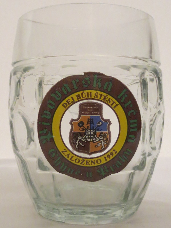 Pivovarská Krčma Chýně u Prahy ZALOŽENO 1992 (0,5L) Tübinger