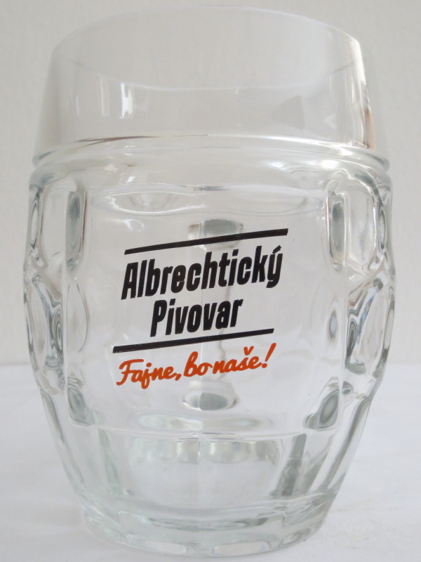 Albrechtický Pivovar Fajne, bo naše! (0,5L) Tübinger