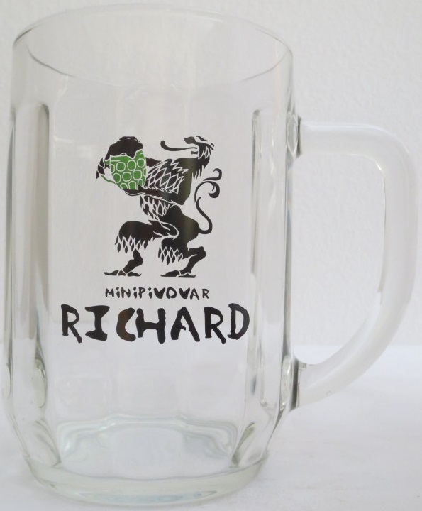 MINIPIVOVAR RICHARD (tmavá pěna) (0,5L) Praha