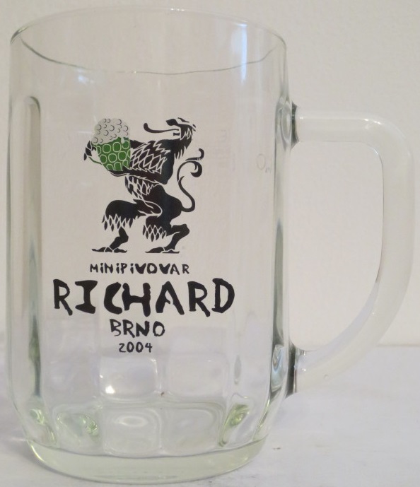 MINIPIVOVAR RICHARD BRNO 2004 (světlá pěna) (0,5L) Praha