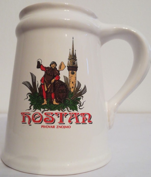 HOSTAN PIVOVAR ZNOJMO (0,5L) keramický korbel
