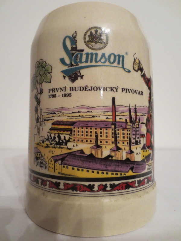 Samson PRVNÍ BUDĚJOVICKÝ PIVOVAR 1795-1995 (0,5L) 