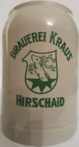 BRAUEREI KRAUS HIRSCHAID (0,5L) tankards Nr.1