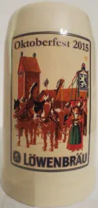 Oktoberfest 2015 LÖWENBRÄU (0,5L) tankards