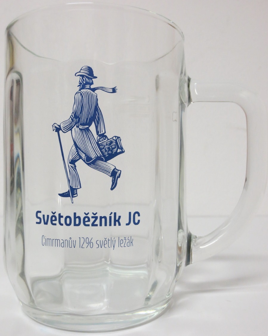 Světoběžník JC Cimrmanův 12% světlý ležák (0,5L) Praha 