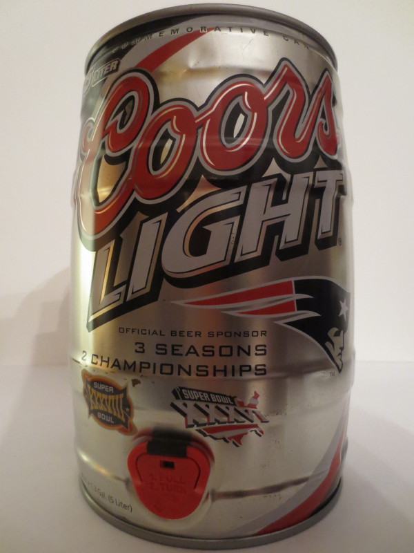 Coors LIGHT 3 SEASONS 2 CHAMPIONSHIPS
