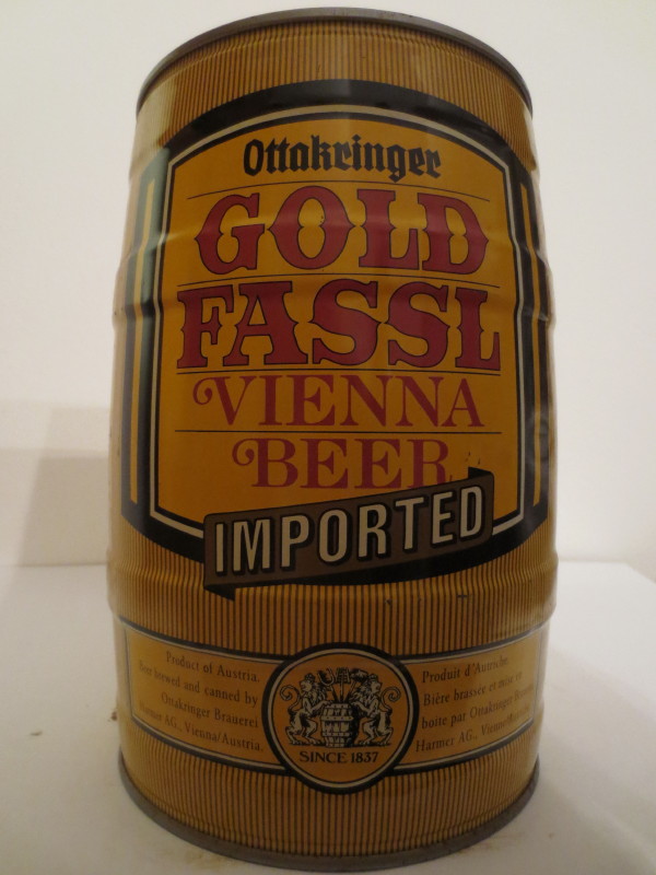 Ottakringer GOLD FASSL VIENNA BEER IMPORTED