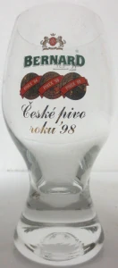 BERNARD České pivo roku ´98 (0,3L) pohár