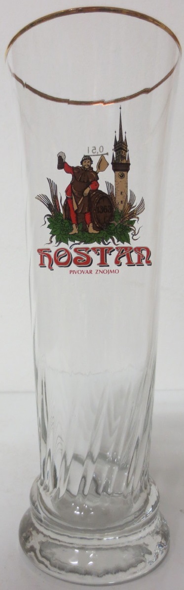 HOSTAN PIVOVAR ZNOJMO (0,5L) Vysoký štuc