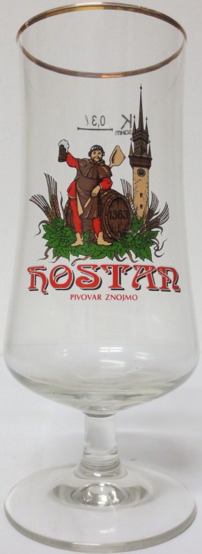 HOSTAN PIVOVAR ZNOJMO (0,3L) stopka