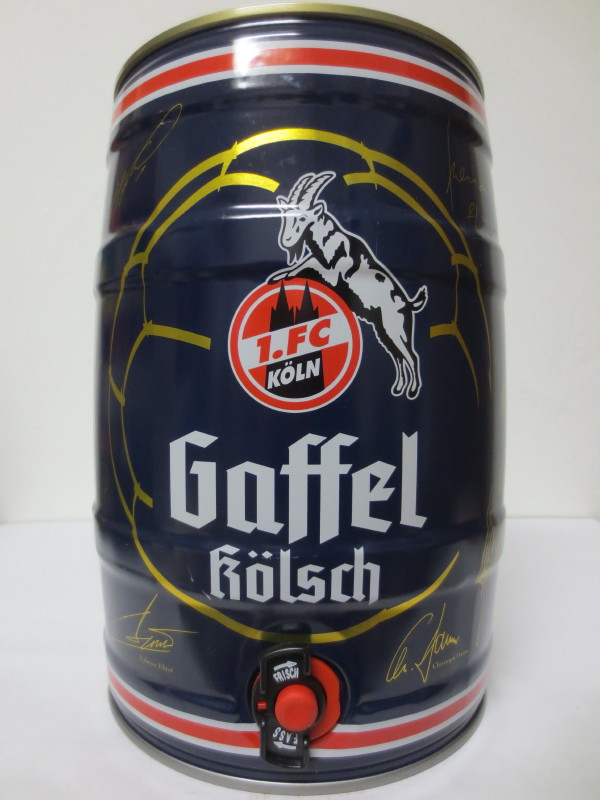 Gaffel kölsch 1.FC KÖLN (5L) Nr.1