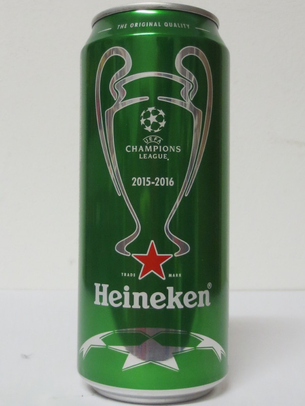 Heineken UEFA CHAMPIONS LEAGUE 2015-2016 (40cl)
