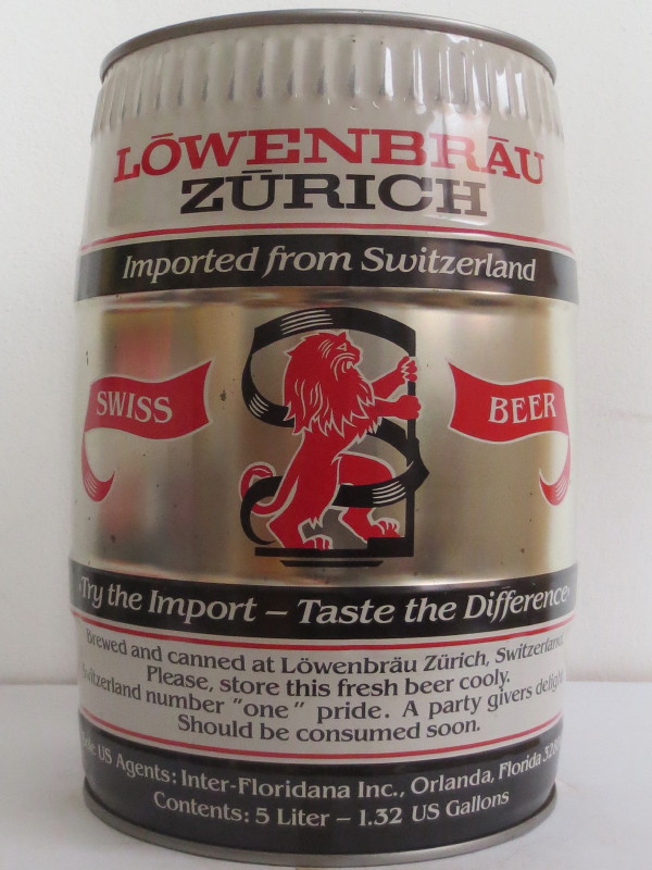 LÖWENBRÄU ZURÜCH Imported from Switzerland (Switzerland) Nr.3