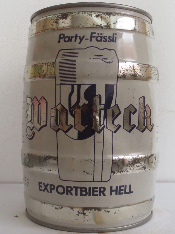 Party-Fässli Warteck EXPORTBIER HELL (Switzerland) Nr.1