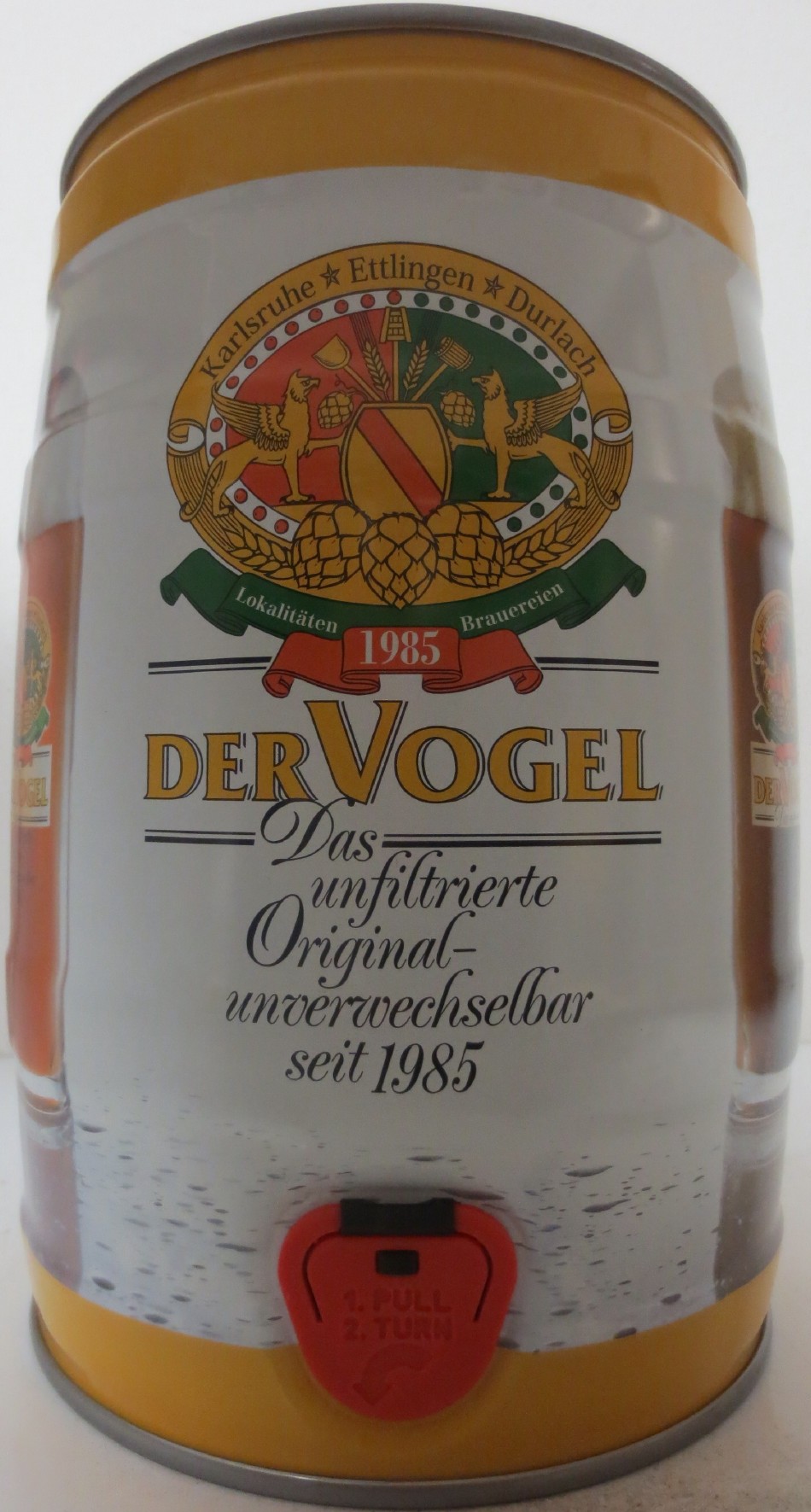 DER VOGEL Das unfiltrierte Original unverwechselbar seit 1985 (5L) Nr.1