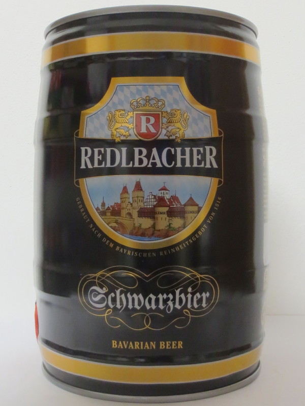 REDLBACHER Schwarzbier BAVARIAN BEER