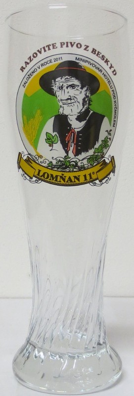 LOMŇAN 11° RAZOVITE PIVO Z BESKYD (0,5L) (zelený nápis nahoře) Perelsee č.2