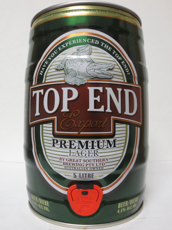 TOP END Export PREMIUM LAGER