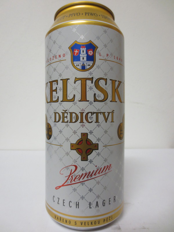 KELTSKÉ DĚDICTVÍ Premium CZECH LAGER (AL) (100cl) (B/O)