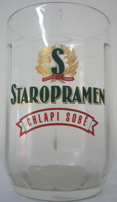 STAROPRAMEN CHLAPI SOBĚ TAHKLE PIJOU... (0,5L) Praha 