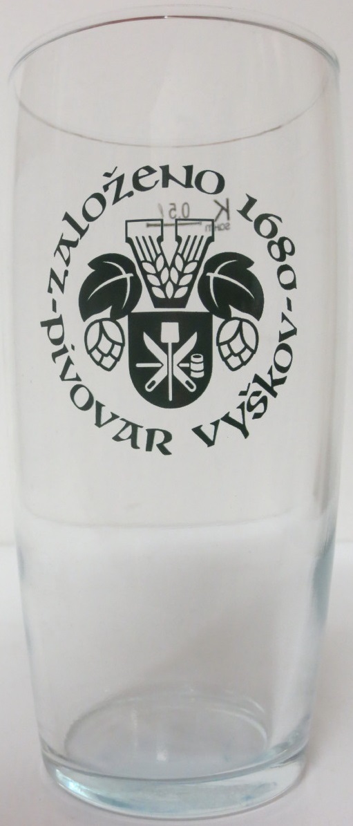 ZALOŽENO 1680 PIVOVAR VYŠKOV (0,5L) Willi